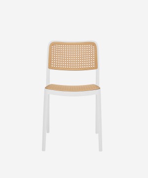 Noomi U-648 Dining Chair, White