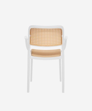 Noomi U-649 Chair, White