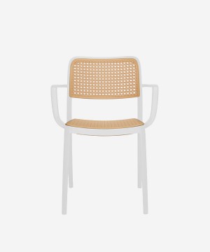 Noomi U-649 Dining Chair, White