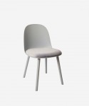 Noomi UB-606 Polypropylene with Cushion Dining Chair